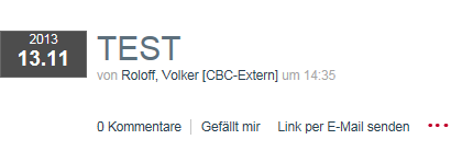 Blog Beitrag Layout Umrahmt